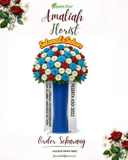 Standing Flowers Gedung MNC Tower Kebon Sirih Jakarta